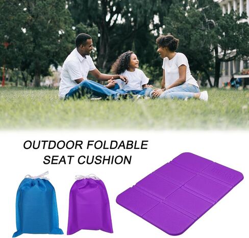 PATIKIL Foldable Cushion Seat Camping Sitting Pad Small Waterproof XPE Foam Outdoor Sitting Mats for Picnic Hiking Stadium Travel in Saudi Arabia