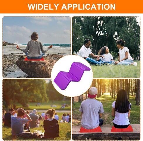 PATIKIL Foldable Cushion Seat Camping Sitting Pad Small Waterproof XPE Foam Outdoor Sitting Mats for Picnic Hiking Stadium Travel in Saudi Arabia