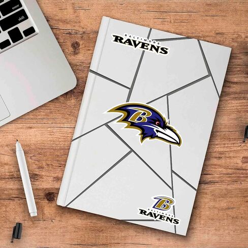 ملصق فريق FANMATS NFL Baltimore Ravens، عبوة من 3 قطع in Saudi Arabia