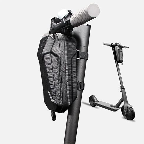 Universal Electric Scooter Bag/Handlebar Bag,Scooter Storage Bag,EVA Hard Shell Bags Waterproof Reflective Electric Scooter Storage Bag,Bicycle Bag Electric Skateboard Bike Accessories (2L) in Saudi Arabia