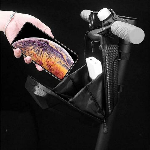 Universal Electric Scooter Bag/Handlebar Bag,Scooter Storage Bag,EVA Hard Shell Bags Waterproof Reflective Electric Scooter Storage Bag,Bicycle Bag Electric Skateboard Bike Accessories (2L) in Saudi Arabia