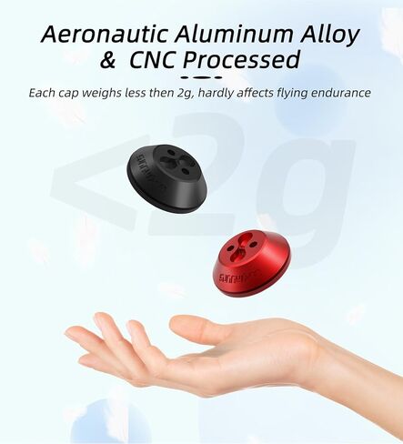 4pcs Upgraded Aluminum Motor Protective Cover Dustproof Caps Compatible for DJI Avata 2,Motor Caps Anti-dust Scratchproof Accessories (Black) in Saudi Arabia