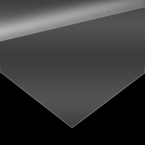 Polycarbonate Clear Plastic Sheet 1 Pcs 48" x 96" Flexible Plastic Sheet Panels with UV Coating on Both Sides for Crafts DIY Window Replacement Panes in Saudi Arabia