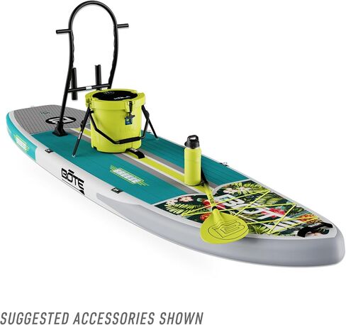 BOTE 11' FT 6" Breeze Aero لوح مجداف قابل للنفخ، متوافق مع MAGNEPod iSUP رائع للبالغين والأطفال ومناسب للسفر العائلي وخيارات ألوان متعددة الأحجام in Kuwait
