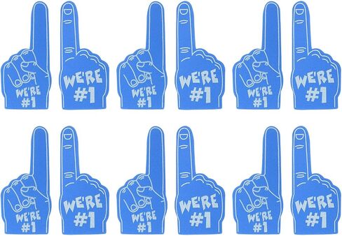 PATIKIL Mini Foam Fingers, Cheerleading Foam Finger for Sports Fan Events Games Party Favor in Saudi Arabia