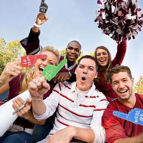PATIKIL Mini Foam Fingers, Cheerleading Foam Finger for Sports Fan Events Games Party Favor in Saudi Arabia