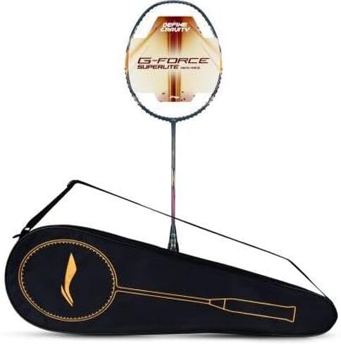 LI-NING G-Force 5900 Superlite Strung Badminton Racquet 5U G6 in Kuwait