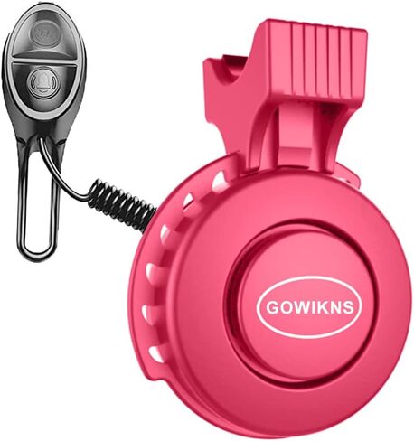 Bicycle Electronic Bell, USB Charging, Crisp Ding Sound Bicycle Bell, IP65 Waterproof Suitable for Mountain Bike/Road Bike– Easy to Install on Handlebar in Saudi Arabia