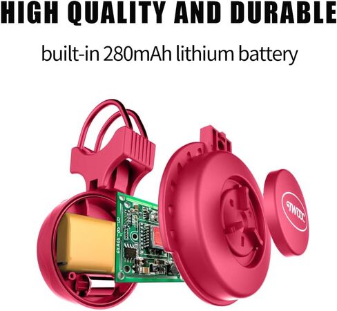 Bicycle Electronic Bell, USB Charging, Crisp Ding Sound Bicycle Bell, IP65 Waterproof Suitable for Mountain Bike/Road Bike– Easy to Install on Handlebar in Saudi Arabia