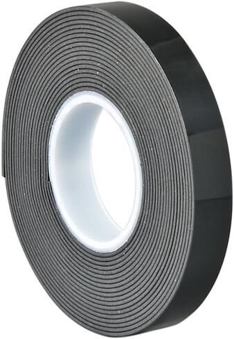3M 4949 VHB Tape in Black - 0.25 in. x 15 ft. Double Sided, Acrylic Adhesive Tape Roll with Viscoelastic Foam Core in Saudi Arabia
