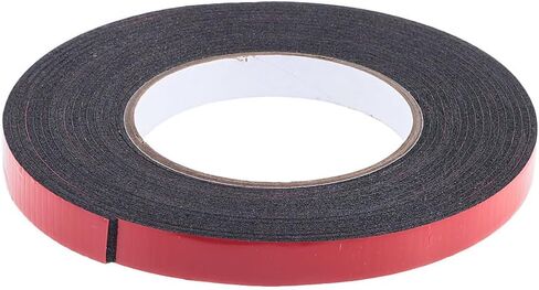 Double Sided Tape Heavy Duty, 16.4Ft x 0.5inch Foam Tape Mounting Tape, 2 Sided Strong Adhesive Tape for Car, Socket, Wall Sticker, Home Decor in Saudi Arabia