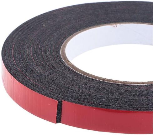 Double Sided Tape Heavy Duty, 16.4Ft x 0.5inch Foam Tape Mounting Tape, 2 Sided Strong Adhesive Tape for Car, Socket, Wall Sticker, Home Decor in Saudi Arabia