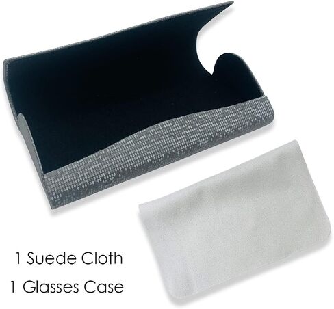 Folaxshoo Hard Shell Eye Glasses for Girls Women Stylish Eyeglasses Case Protective Box in Saudi Arabia