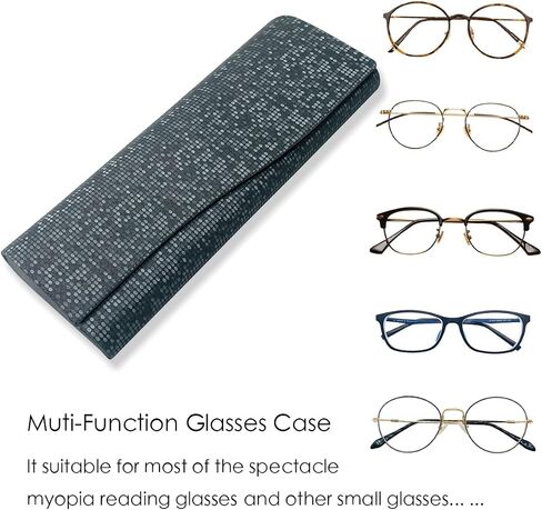 Folaxshoo Hard Shell Eye Glasses for Girls Women Stylish Eyeglasses Case Protective Box in Saudi Arabia