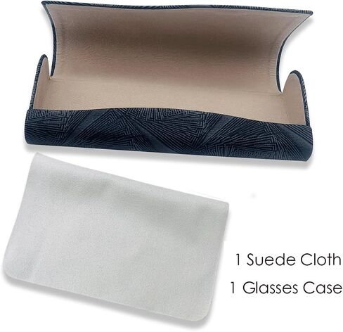 Folaxshoo Hard Shell Eye Glasses for Girls Women Stylish Eyeglasses Case Protective Box in Saudi Arabia