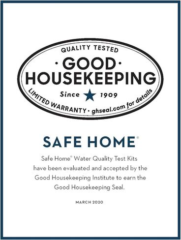 طقم اختبار مياه الشرب Safe Home® 14 في 1 - اختبار DIY للرصاص والبكتيريا والصلابة والنحاس والمزيد - صنبور المدينة أو مياه الآبار - 27 آلية/مجموعة تصدر إجمالي 302 اختبارًا in Kuwait