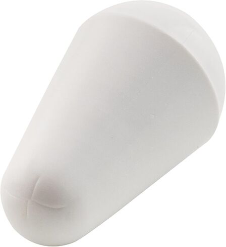 Musiclily Pro Metric 3.5mm Guitar 5 Way Pickup Switch Tips Strat Lever Switch Caps Switch Knobs for Import Strat Style Electric Guitar, White (Set of 2) in Saudi Arabia