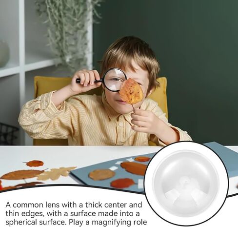 Convex Lenses, Optical 3D Lens for Magnifier, Diameter 60mm Optical Condensers Optical Glass for Sunset Lamp Glasses in Saudi Arabia