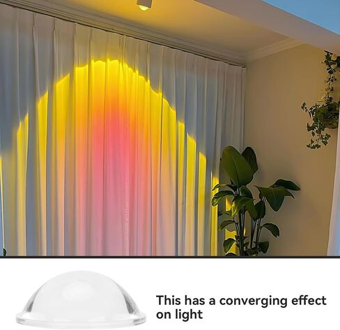 Convex Lenses, Optical 3D Lens for Magnifier, Diameter 60mm Optical Condensers Optical Glass for Sunset Lamp Glasses in Saudi Arabia
