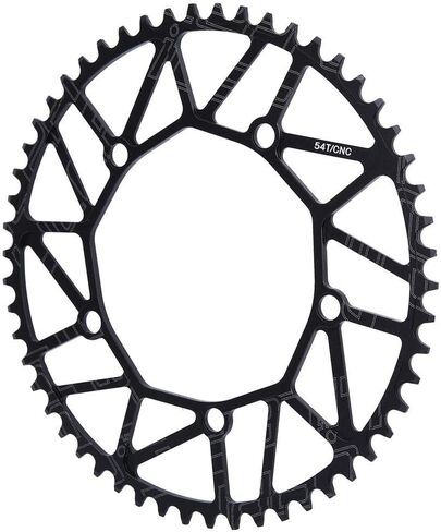 VGEBY1 Bike Chain Wheel, 50/52/54/56/58T 130BCD Bike Single Speed Chainring for Most Road Bike Mountain Bike(54T) in Saudi Arabia