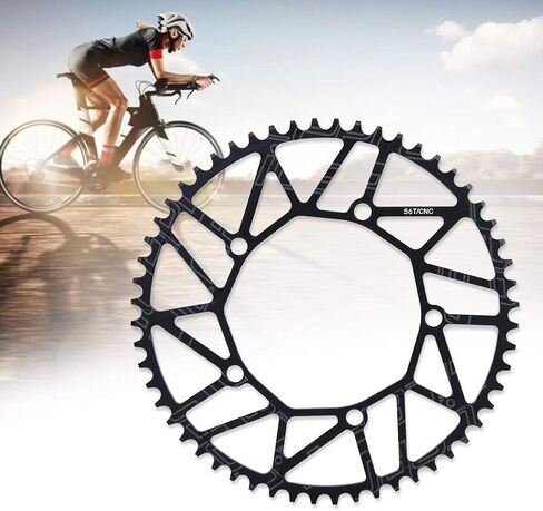 VGEBY1 Bike Chain Wheel, 50/52/54/56/58T 130BCD Bike Single Speed Chainring for Most Road Bike Mountain Bike(54T) in Saudi Arabia