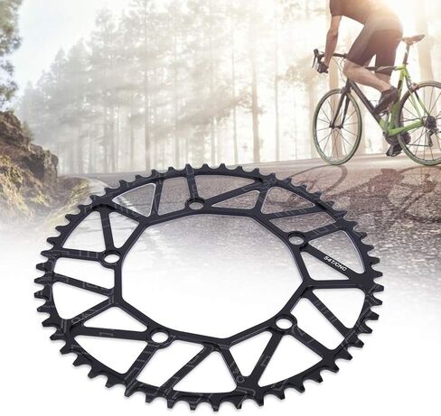 VGEBY1 Bike Chain Wheel, 50/52/54/56/58T 130BCD Bike Single Speed Chainring for Most Road Bike Mountain Bike(54T) in Saudi Arabia