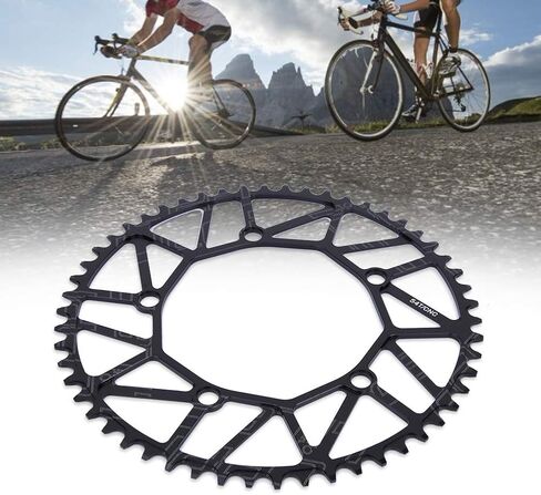 VGEBY1 Bike Chain Wheel, 50/52/54/56/58T 130BCD Bike Single Speed Chainring for Most Road Bike Mountain Bike(54T) in Saudi Arabia