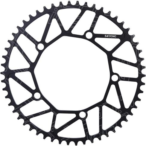 VGEBY1 Bike Chain Wheel, 50/52/54/56/58T 130BCD Bike Single Speed Chainring for Most Road Bike Mountain Bike(54T) in Saudi Arabia
