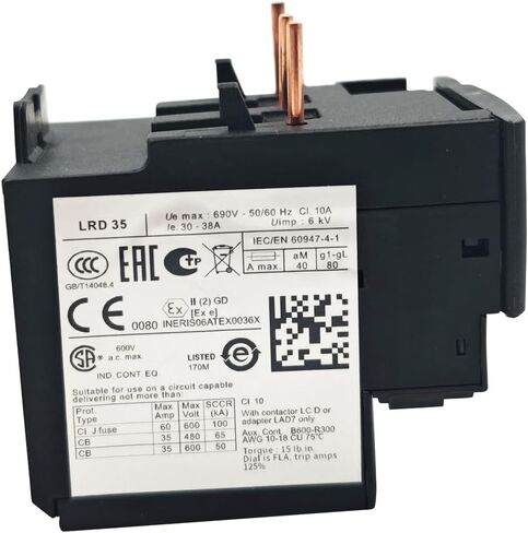 TeSys LRD35 مرحل حراري عند زيادة الحمل 30-38A مناسب للموصل LC1D32-38 in Saudi Arabia