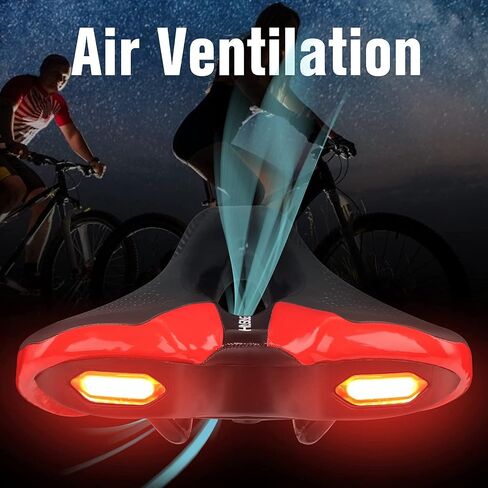 Bike Seat,Bike Seat Cushion,Bike Seat Cushion for Men&Women Comfort,with Rechargeable 360mAh Lithium Battery in Saudi Arabia