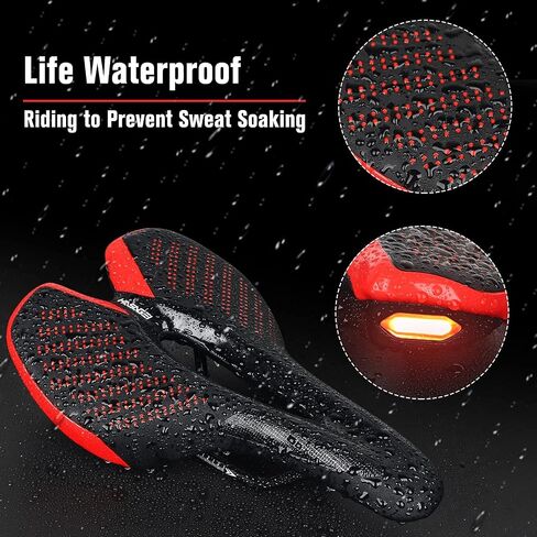 Bike Seat,Bike Seat Cushion,Bike Seat Cushion for Men&Women Comfort,with Rechargeable 360mAh Lithium Battery in Saudi Arabia