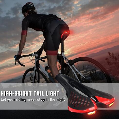 Bike Seat,Bike Seat Cushion,Bike Seat Cushion for Men&Women Comfort,with Rechargeable 360mAh Lithium Battery in Saudi Arabia