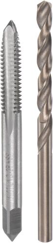 Tap & Bit Sets, 1/4-20 UNC 2B Straight Flute Machine Thread Milling Tap, 5.1mm M35 Cobalt High Speed Steel (HSS-CO) Twist Drill Bit in Saudi Arabia