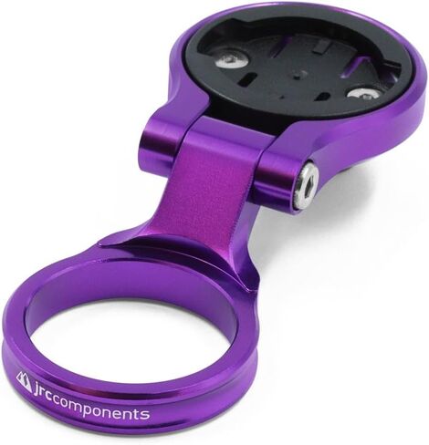 JRC Components Ridge سماعة رأس Mount for Wahoo Elemnt Bolt Roam - ألومنيوم مُشكل باستخدام الحاسب الآلي، توافق عالمي، خفيف الوزن ومتين، متوفر بـ 9 ألوان - أرجواني in Kuwait