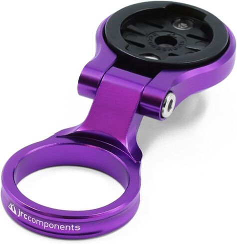 JRC Components Ridge سماعة رأس Mount for Wahoo Elemnt Bolt Roam - ألومنيوم مُشكل باستخدام الحاسب الآلي، توافق عالمي، خفيف الوزن ومتين، متوفر بـ 9 ألوان - أرجواني in Kuwait
