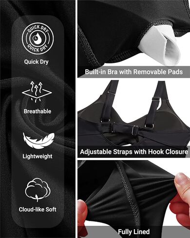 Daci Plus Size One Piece Swimsuits - Tummy Control Bathing Suit for Women Cutout Swimwear in Saudi Arabia