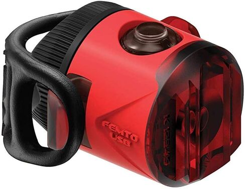 Lezyne Femto USB Drive Rear Bicycle Light, Red LED, Road, Mountain, Gravel Bike, Flashing, USB Rechargeable in Saudi Arabia
