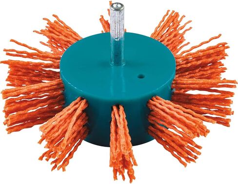 Makita D-70720 4" Nylon Flap Brush, Coarse, 80 Grit in Kuwait