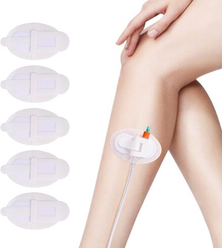 ملصقات تثبيت شريط الساق للقسطرة، حامل حقيبة القسطرة، حامل الأنبوب البولي، وسادة لاصقة مضادة للانزلاق، جهاز تثبيت الصرف الصحي لسلس البول (5 قطع) in Kuwait