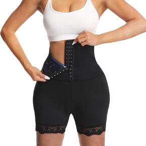 JBT Sauna Sweat Shorts for Women High Waist Slimming Shorts Workout Sauna Suit Pants Shaper