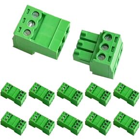 20 مجموعات 4 دبوس 15EDGRK 3.81 مللي متر الملعب قاعدة لوحة دائرة مطبوعة برغي محطة كتلة موصل ل 28-16AWG in Kuwait