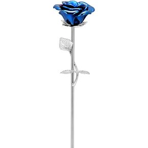 Rose Flower Keepsake Urns for Human Ashes - Memorials Urn Locket - Long-Stem Colorful Rose Flower Cremation Urns - Funeral Urn for Ashes Adult Cremation Keepsake for Ashes