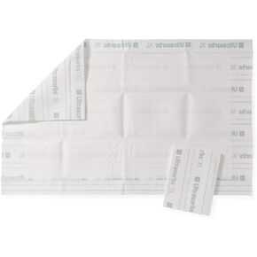 Medline Ultrasorbs Advanced+ Premium Underpads with Polymer for Superior Leak Protection, High Weight Capacity of 400 lbs, Large Size 40x57 Inches - Pack of 60