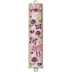 Rite Lite Princess Enameled Mezuzah
