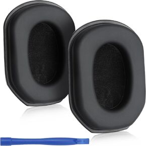 2 Pack Replacement Foam Ear Pads for Walker's Razor Earmuffs, Replacement Ear Cups for Shooting Ear Protection with Sealed Bottom Shell for Razor Series/XCEL Series/Passive Earmuff