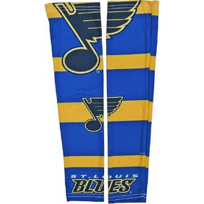 Littlearth Unisex-Adult NHL St. Louis Blues 1 Strong Arms Tattoo Sleeves, Team Color, 17" Wrist to Bicep