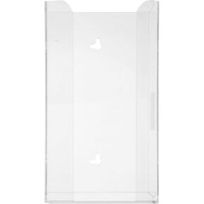 ULTECHNOVO Glove Box Holder Dispenser, Disposable Mask Plastic Glove Box Holder Acrylic Clear Storage Containers for Organizing Sanitation Tool Case