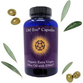 Pure ESS60 Extra Virgin Olive Oil Softgel Capsules - High Strength Antioxidant Supplement with Pure Olive Oil - Oral Supplement - Supplements for Men & Women - 180 Softgels