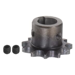 DIN/ISO 06B Roller Chain Sprocket 11T Pitch 3/8" 14mm Bore A3 Carbon Steel Motor Drive Gear