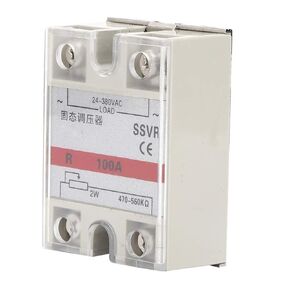 Solid-State Single-phase Voltage Regulator Single Phase Relay Module Low Frequency SSVR-100-VA Relay Resistance Voltage Regulator Authorized,Electronic Components